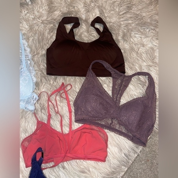 victoria secret / savage x fenty padded bralette bundle 6 plus one free bralette - Picture 4 of 4